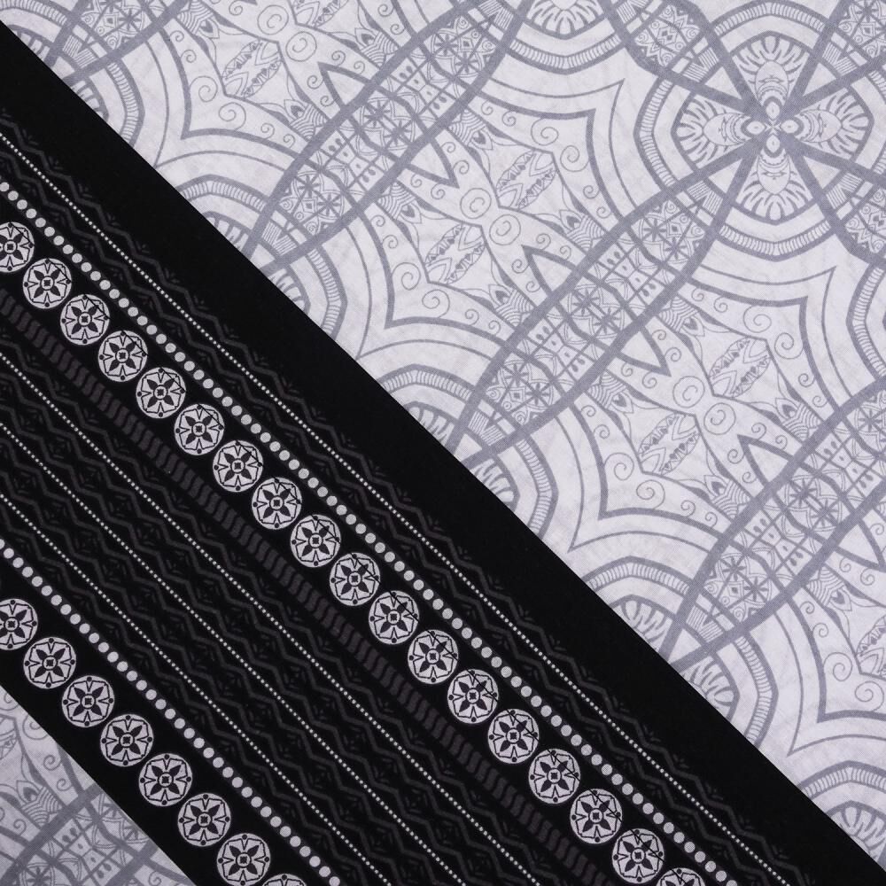 Juego De S&aacute;banas American Family By Cannon BlackWhite / 1.5 Plazas / 144 Hilos image number 2.0