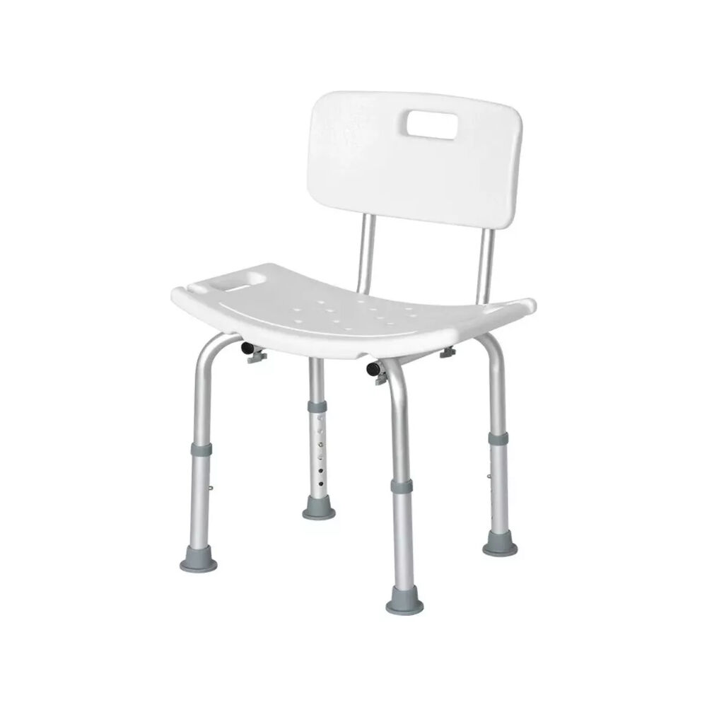 Silla Piso De Ducha Para Ba&ntilde;o Altura Ajustable Portatil 301a image number 0.0