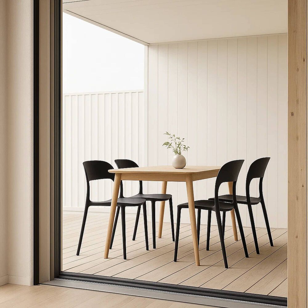 Pack De 4 Sillas Kentucky - Negras image number 2.0