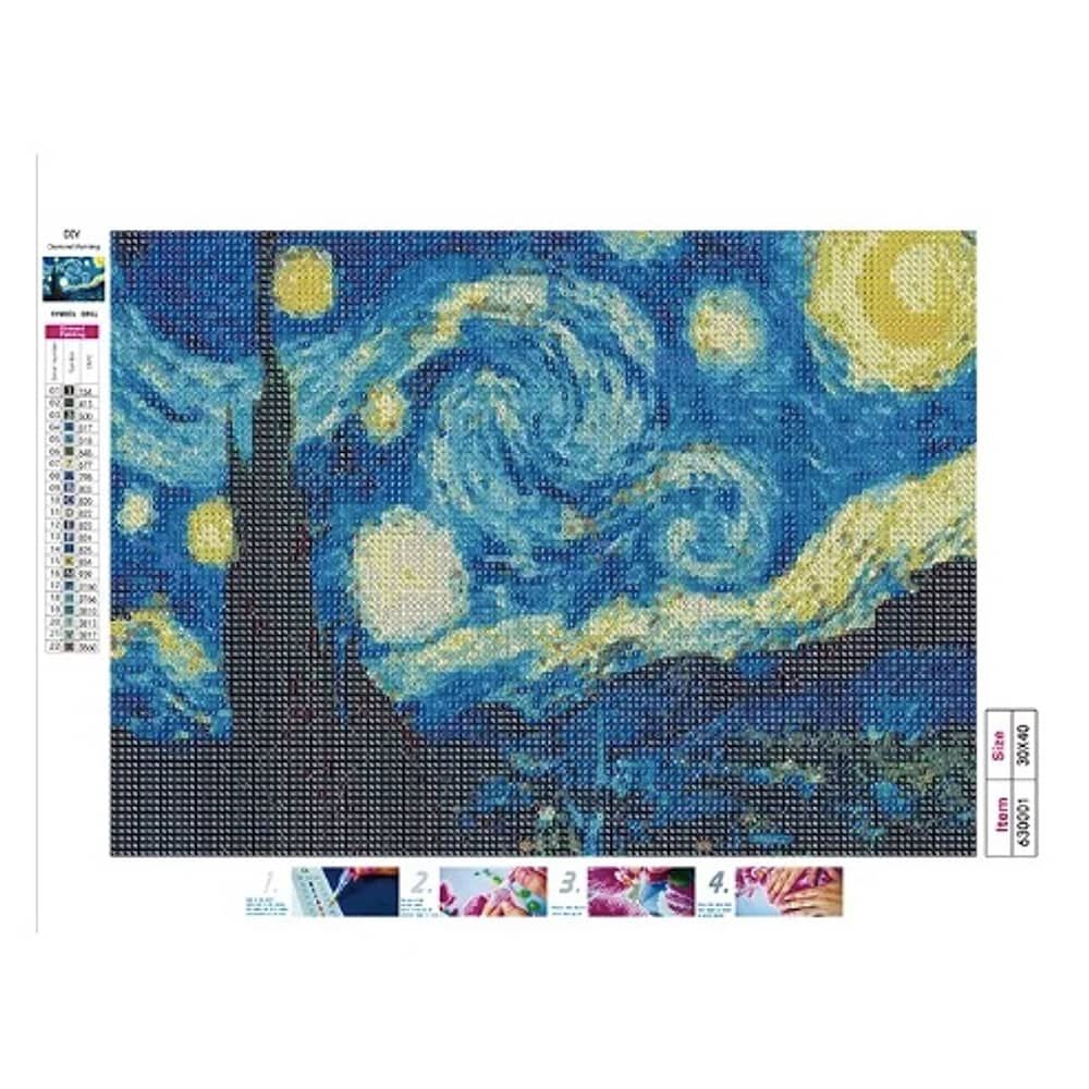 Bordado Pintura Diamante - 40x30cm image number 2.0