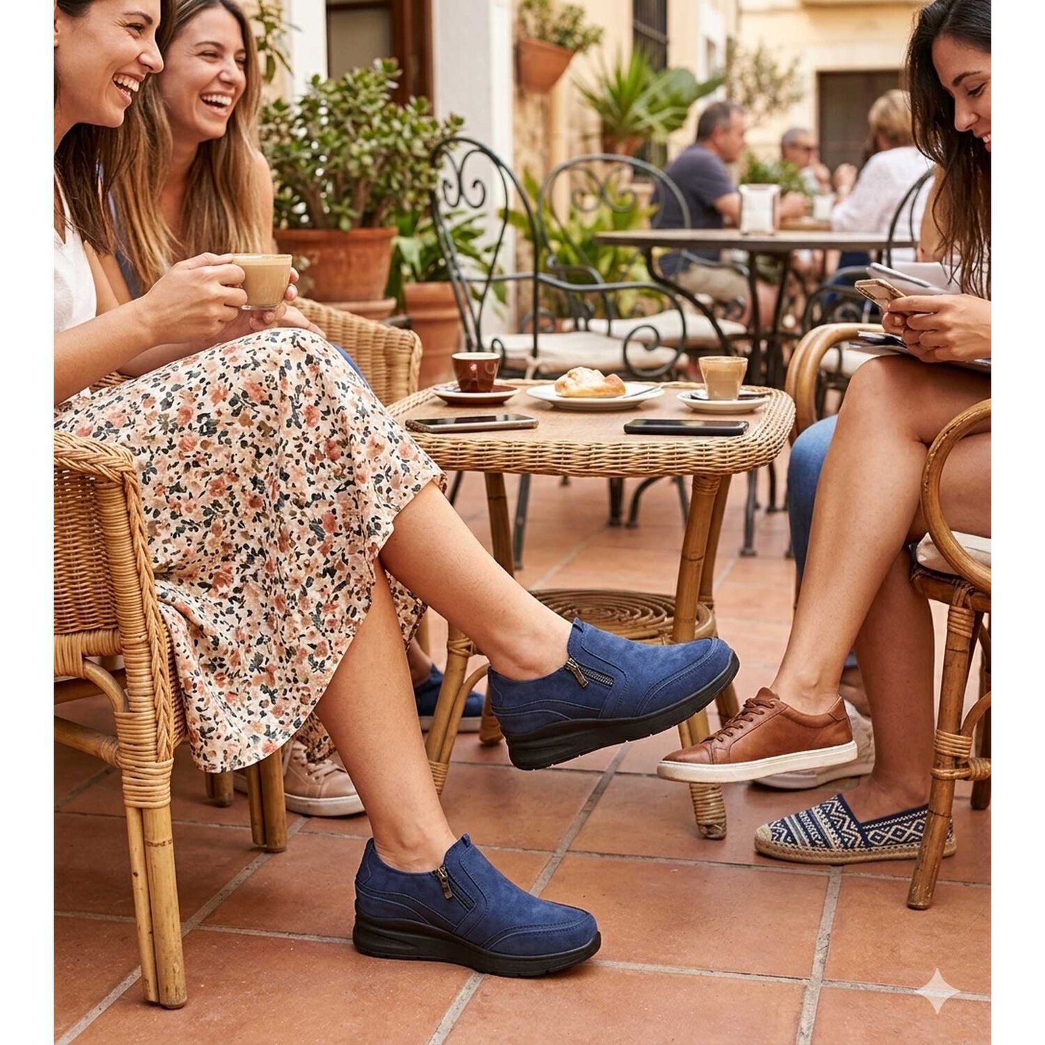 Mocasin Andromeda Azul Passer image number 4.0