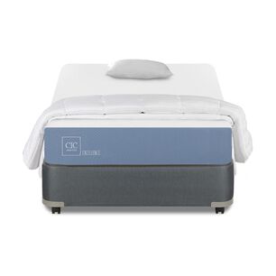 Cama Americana Cic Excellence / 1.5 Plazas / Base Normal + Textil