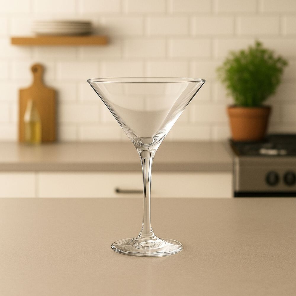 Set 12 Copas Martini Tragos Vidrio 250ml Nadir Transparente image number 2.0