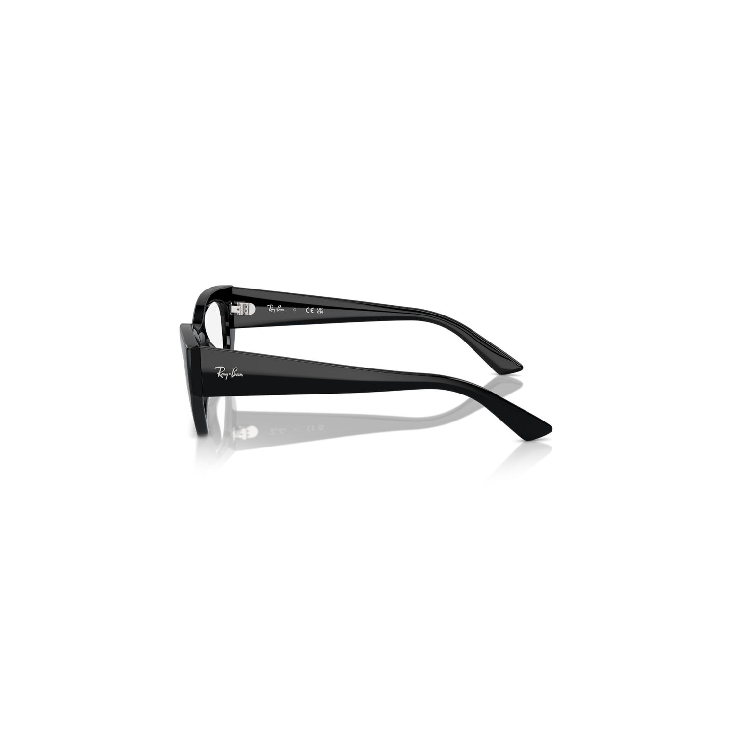 Lentes &Oacute;pticos Zena Negro Bio-based Sustentable Ray-ban Optical image number 2.0