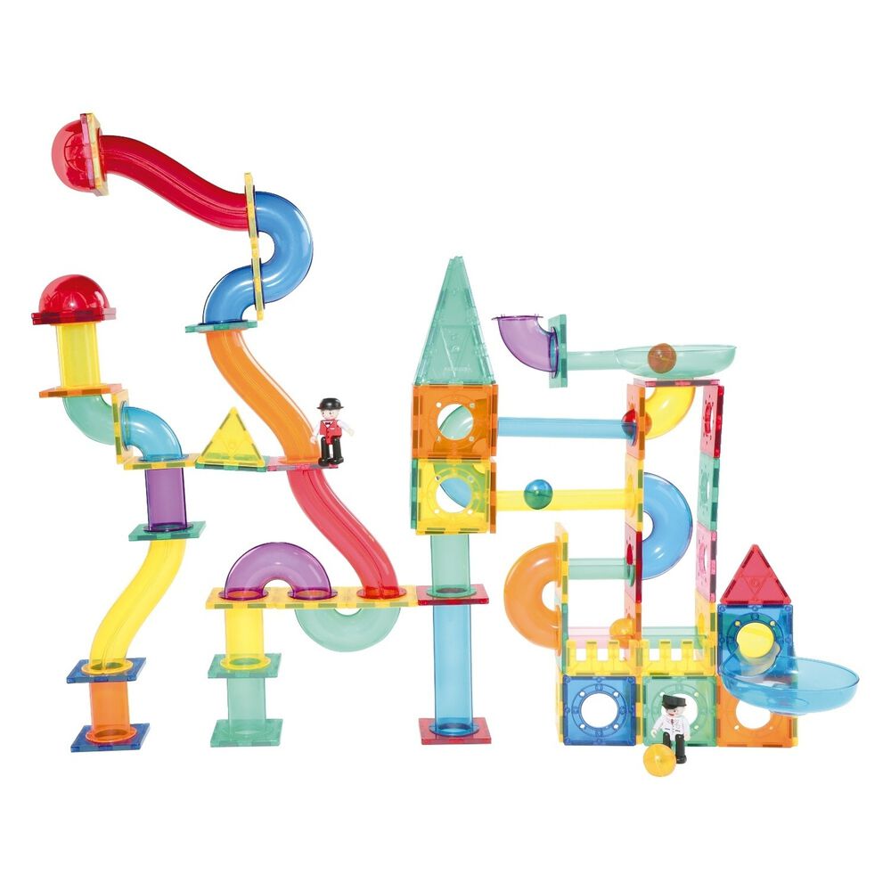 Juguete Magn&eacute;tico Magneti Slide 146 Piezas image number 6.0