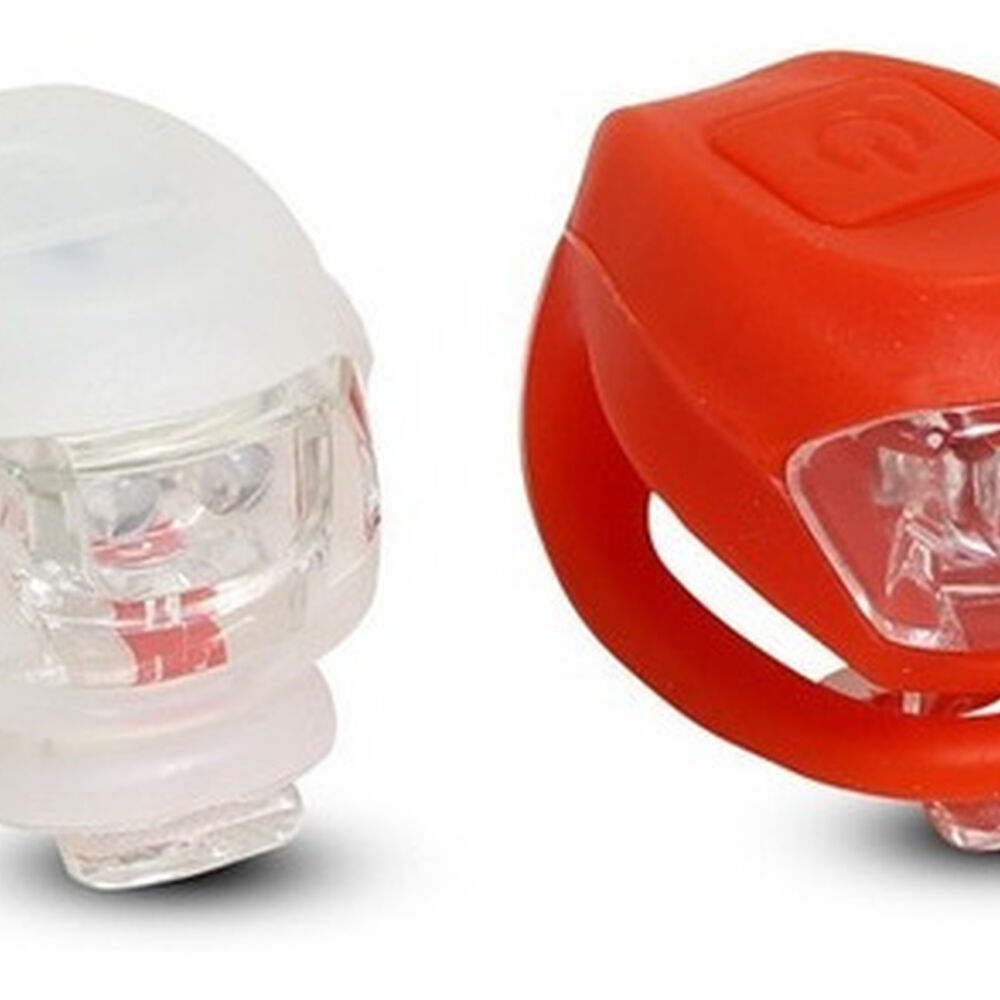 Pack 2 Luces Led Silicona Bicicleta Mtb Ciclismo image number 0.0