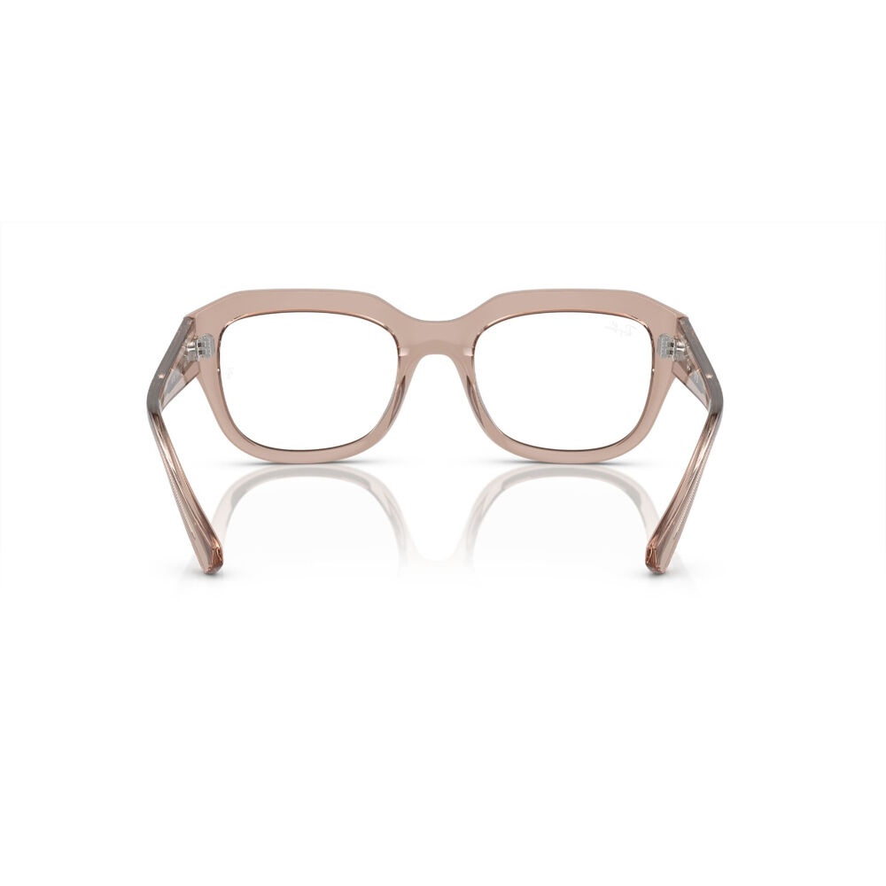 Lentes Ópticos Leonid Marrón Transparente Bio-based Sustentable Ray-ban Optical image number 3.0