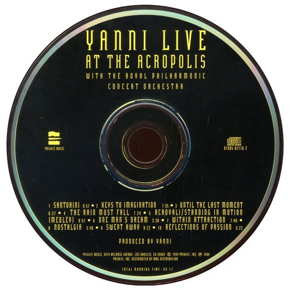 Yanni - Live At The Acropolis | Cd Usado image number 2.0