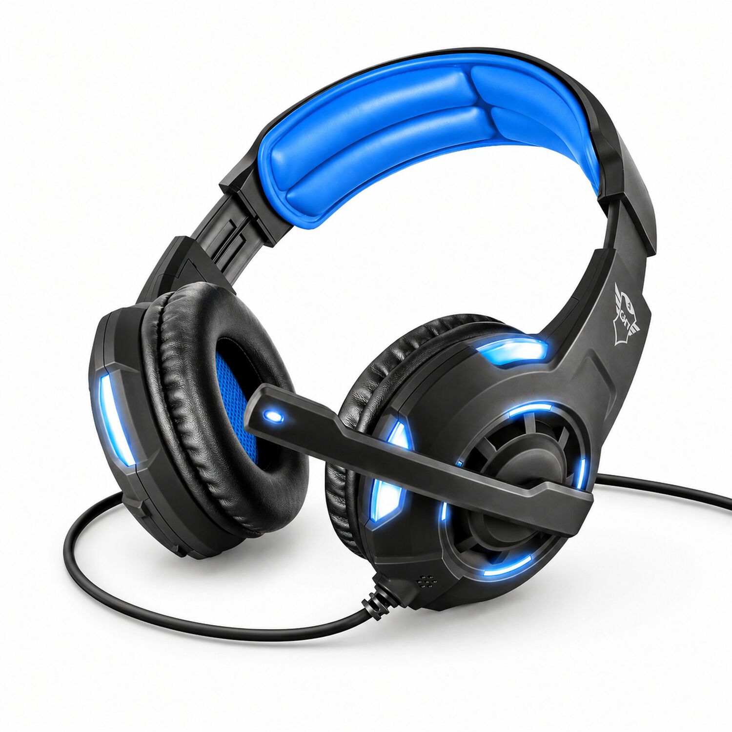Audifonos Usb Trust Gxt 350 Radius Sonido Envolvente 7.1 Led image number 1.0