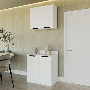 Vekkahome Combo Mueble De Cocina Vekkahome Kit Mena / 4 Puertas