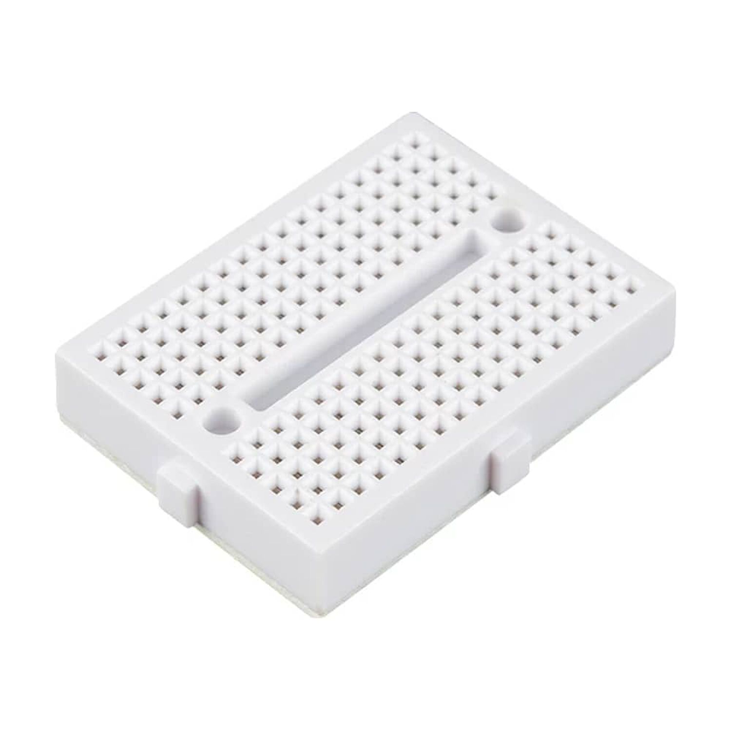 Mini Protoboard Con Autoadhesivo - Blanco 170pts image number 0.0