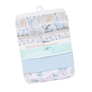 Tuto Pa&ntilde;al De Algod&oacute;n Bambino Para Bebes Guagua Set 3 Tutto