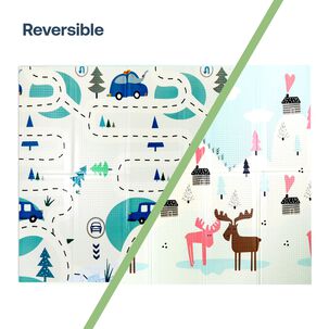 Alfombra Antigolpe Plegable Extra Grueso Premium Auto Monta&ntilde;a