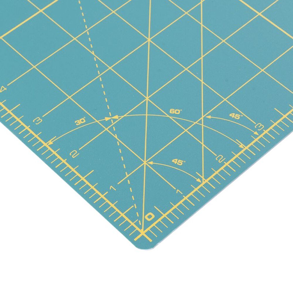 Plancha Salvacortes Olfa 45x30cm Celeste image number 1.0