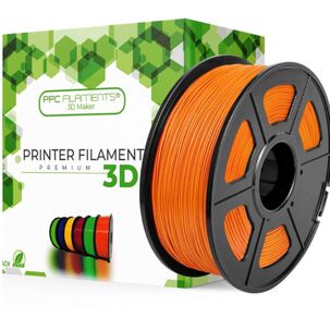 Filamento Pla Naranjo 1kg Ppc