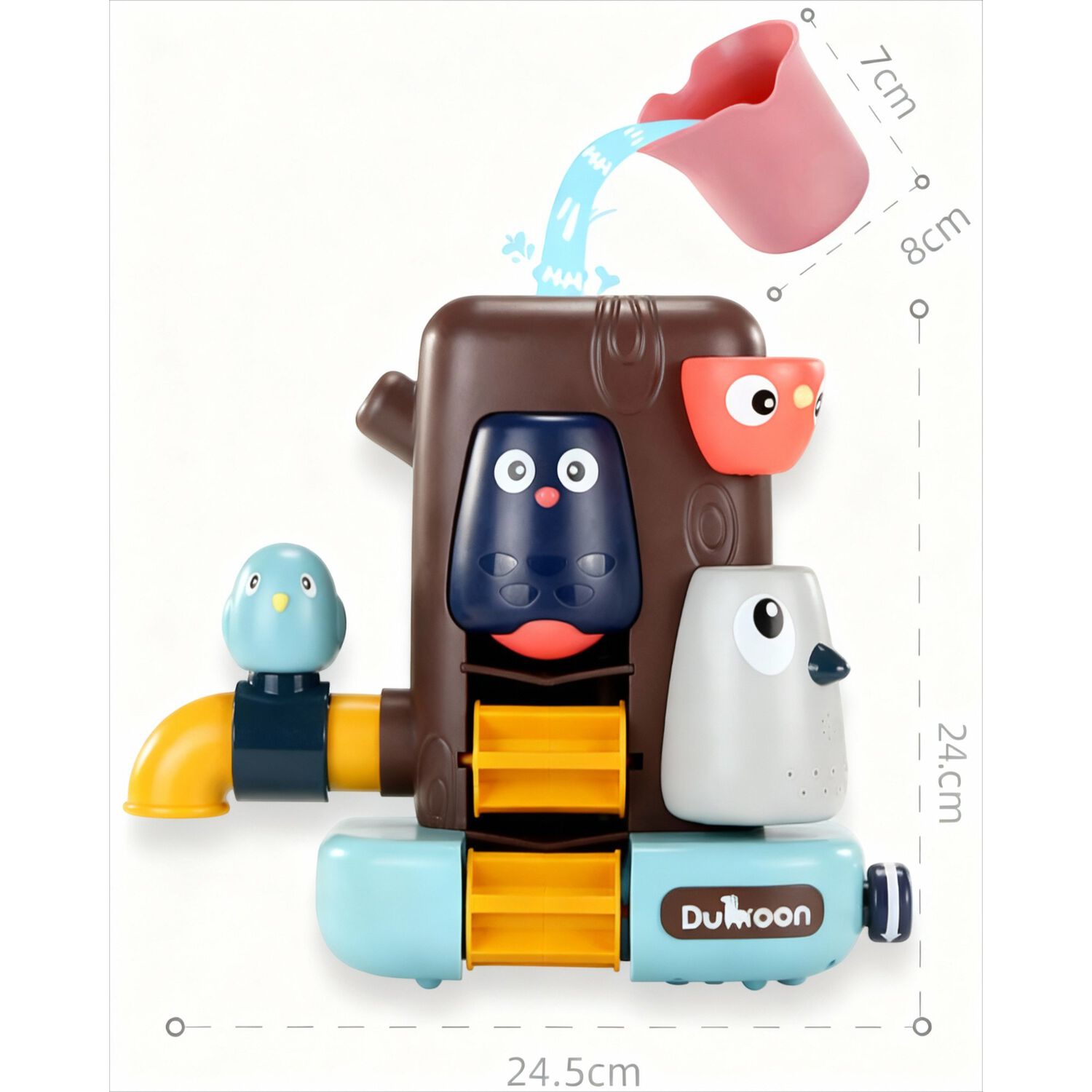 Juguete De Ba&ntilde;o Pajaritos Para Ba&ntilde;era Ducha Para Bebe Y Ni&ntilde;os image number 5.0
