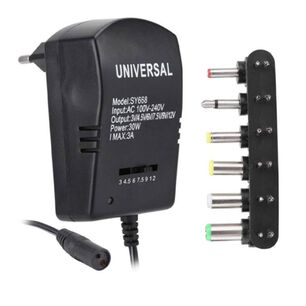 Transformador Universal 3-12v 30w + 6 Conectores