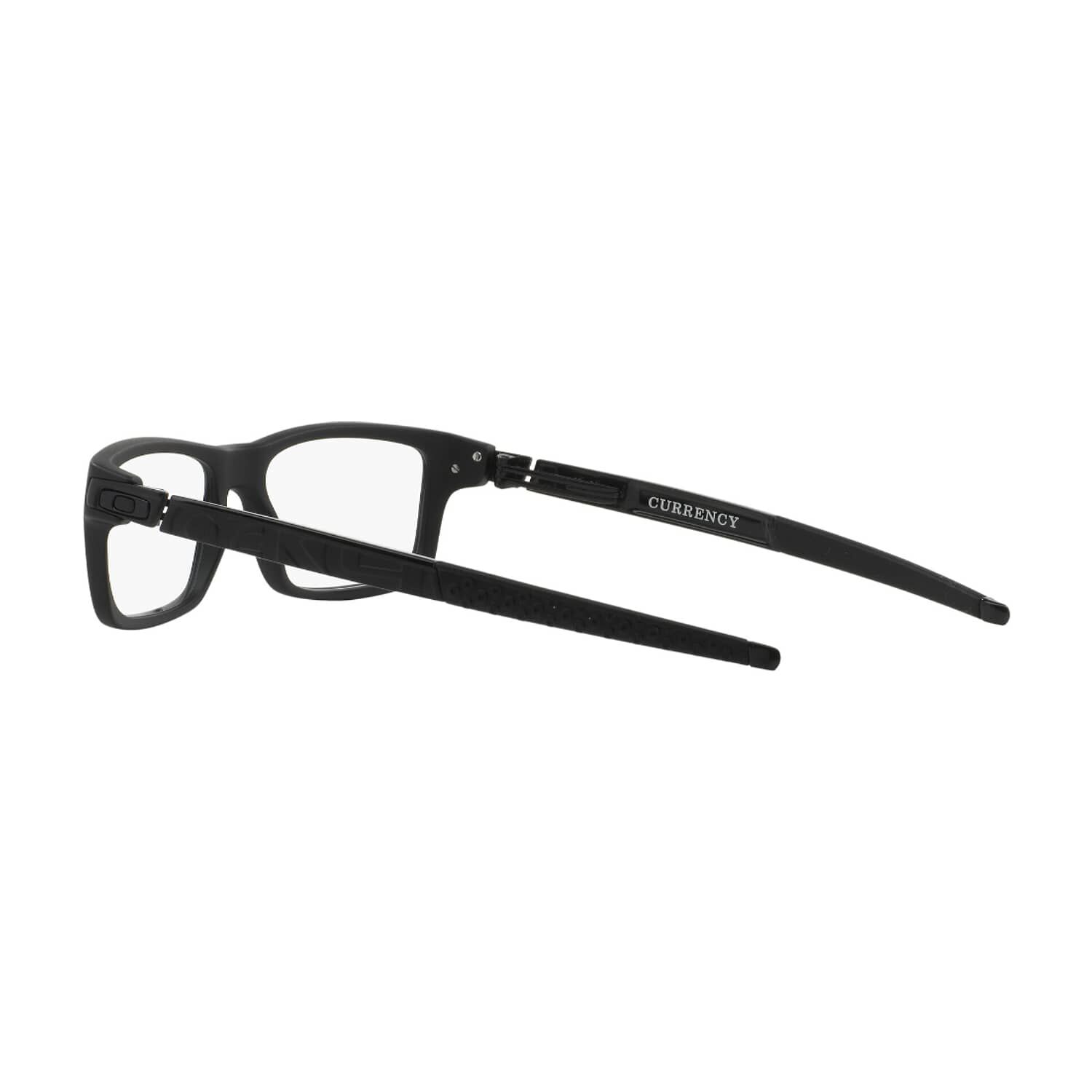 Lentes &Oacute;pticos Currency Satin Black Oakley Frame image number 4.0