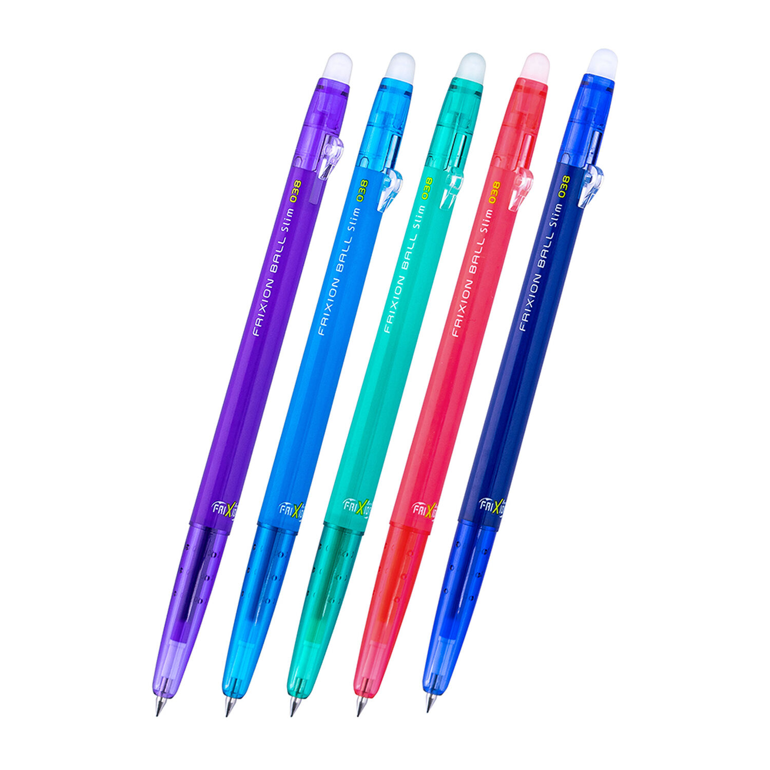 Set 5 L&aacute;pices Gel Frixion Ball Slim 0.38mm (0.6) Pilot image number 0.0