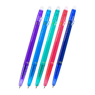Set 5 L&aacute;pices Gel Frixion Ball Slim 0.38mm (0.6) Pilot
