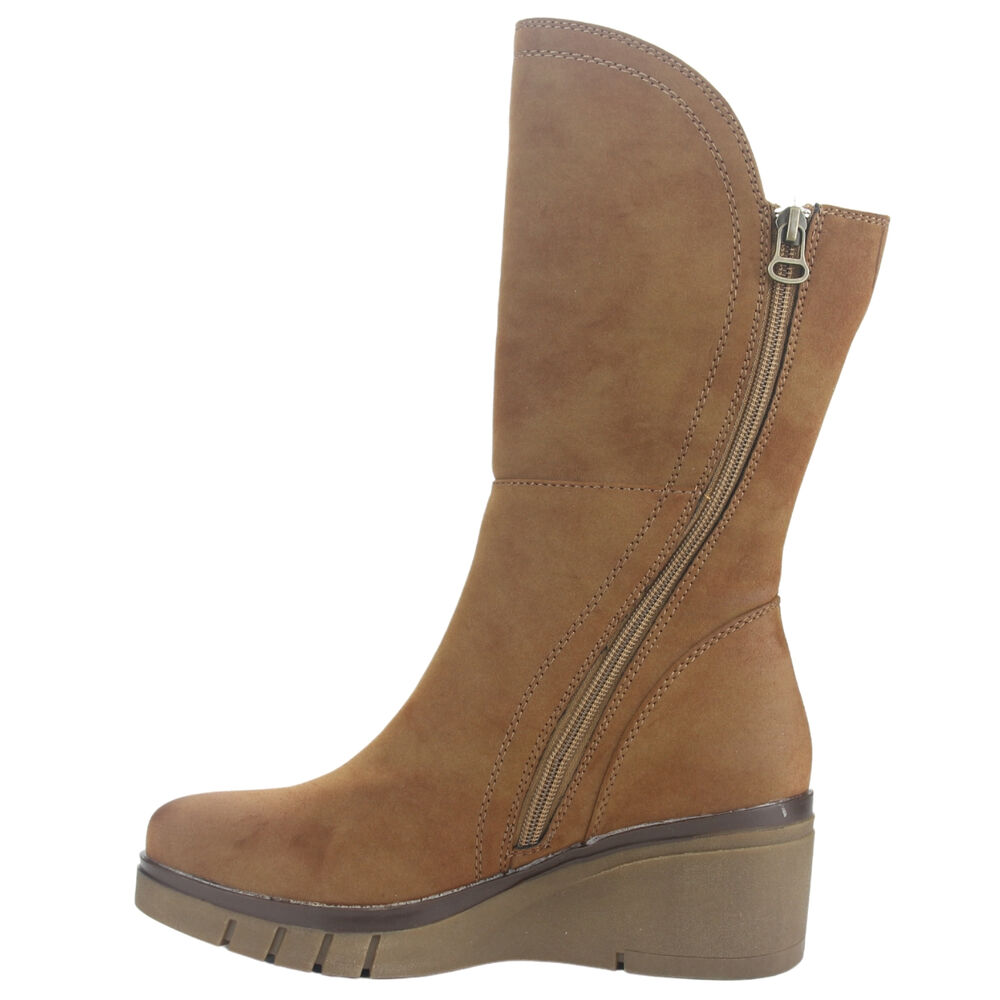 Botin Chalada Mujer Wedgenew-2 Café Casual image number 1.0