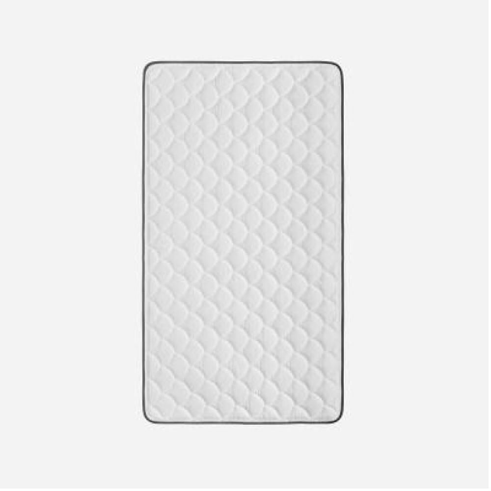 Cama Europea Rosen New Style 4 Plus / 1.5 Plazas / Base Normal  + Respaldo Rachel Gris image number 11.0