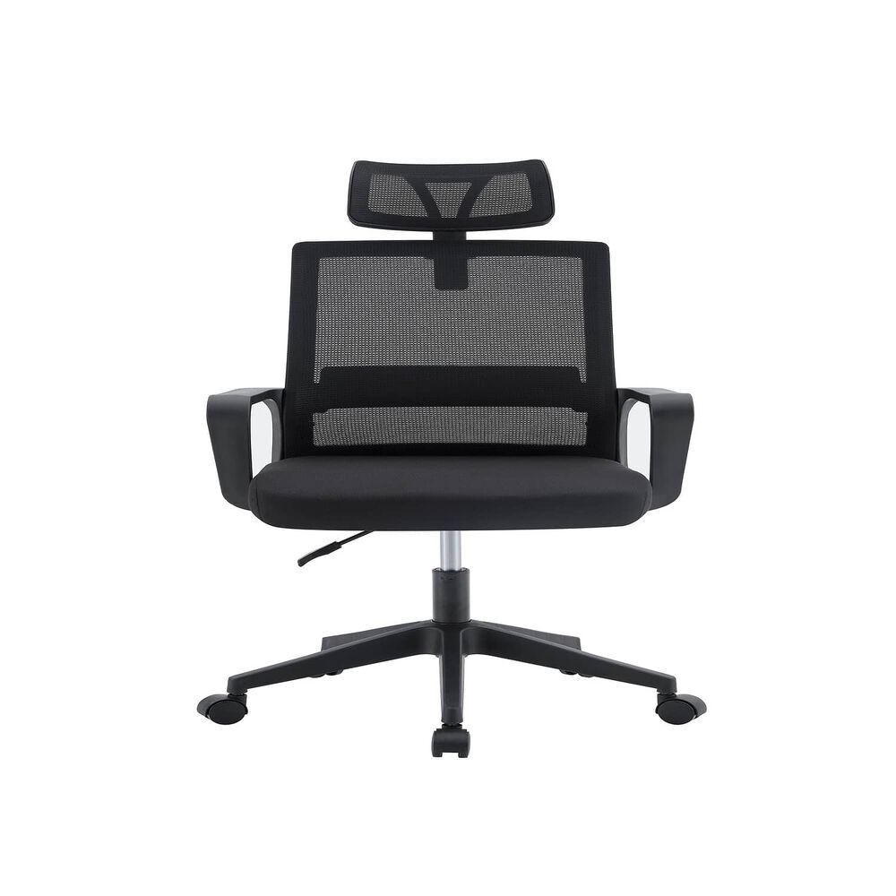 Silla De Oficina Ejecutiva Roma Ergonomica Color Negro Bm-695 Arthome image number 1.0