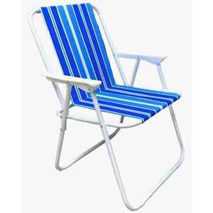 Silla De Playa Plegable Mdl 3 Celeste