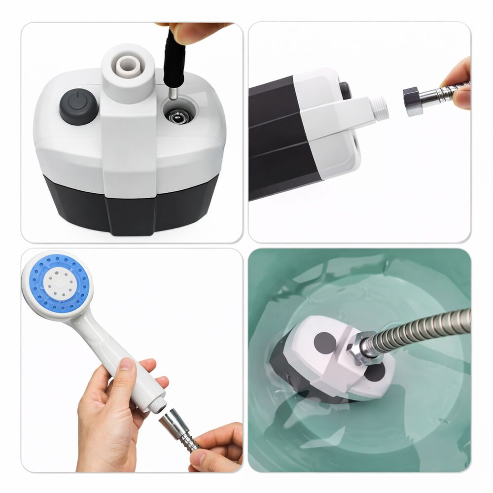 Ducha Regadera Port&aacute;til Recargable Para Exteriores Camping image number 4.0