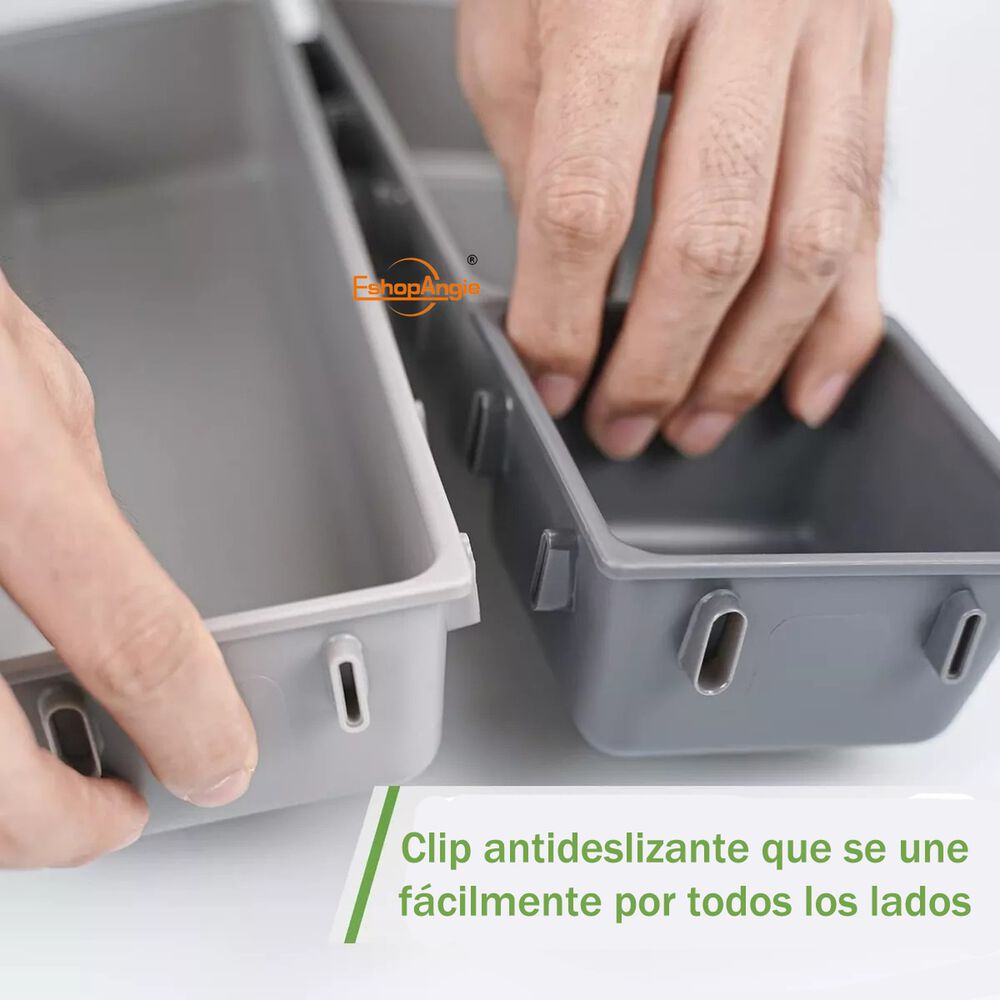 Organizador Maquillaje Cajón 12 Compartimentos Color Crema image number 2.0