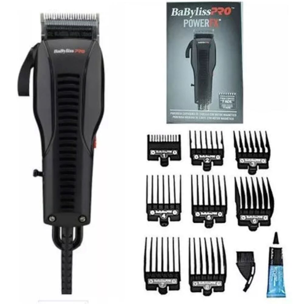 Máquina Cortadora Clipper Power Fx Negra Babylisspro. image number 0.0