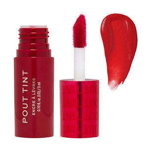 Labial L&iacute;quido Pout Tint Para Labios Y Mejillas De Makeup Revolution 3ml - Sizzlin Red
