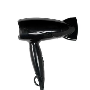 Secador Eolic Travel Turmalina Plegable Compacto Negro Gama De 1200/1600w