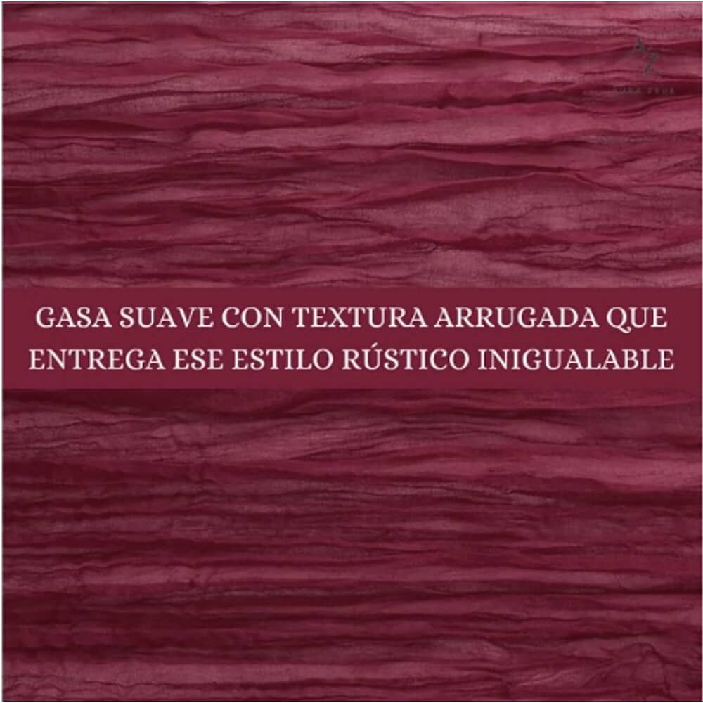 Camino De Mesa Gasa Rectangular Mantel 300 X 90 Cm image number 1.0