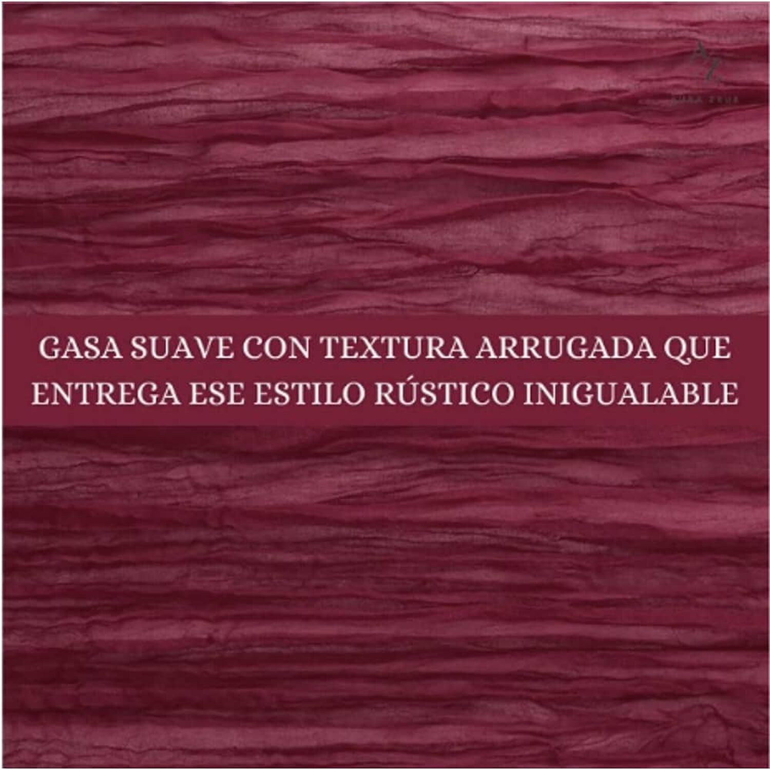 Camino De Mesa Gasa Rectangular Mantel 300 X 90 Cm image number 1.0