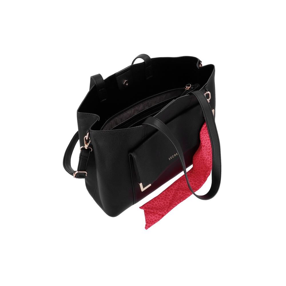 Cartera Tote Secret Mother St6 L Negro image number 3.0