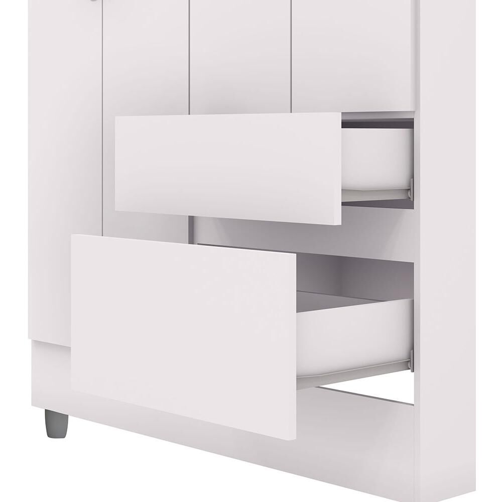 Cl&oacute;set Vekkahome Ideal / 4 Puertas / 2 Cajones image number 7.0