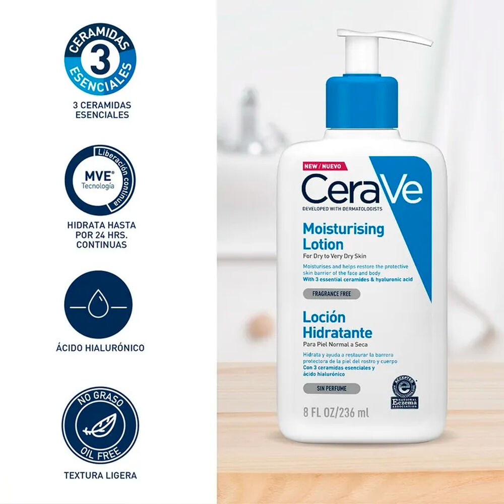 Locion Hidratante Piel Seca A Muy Seca 473ml Cerave image number 5.0