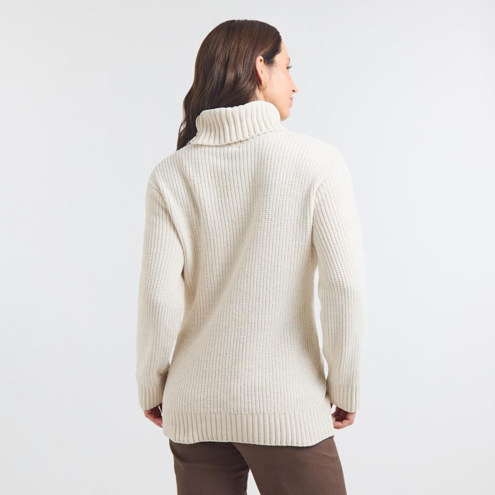 Sweater Chenille Manga Larga Cuello Beatle Mujer Geeps image number 3.0