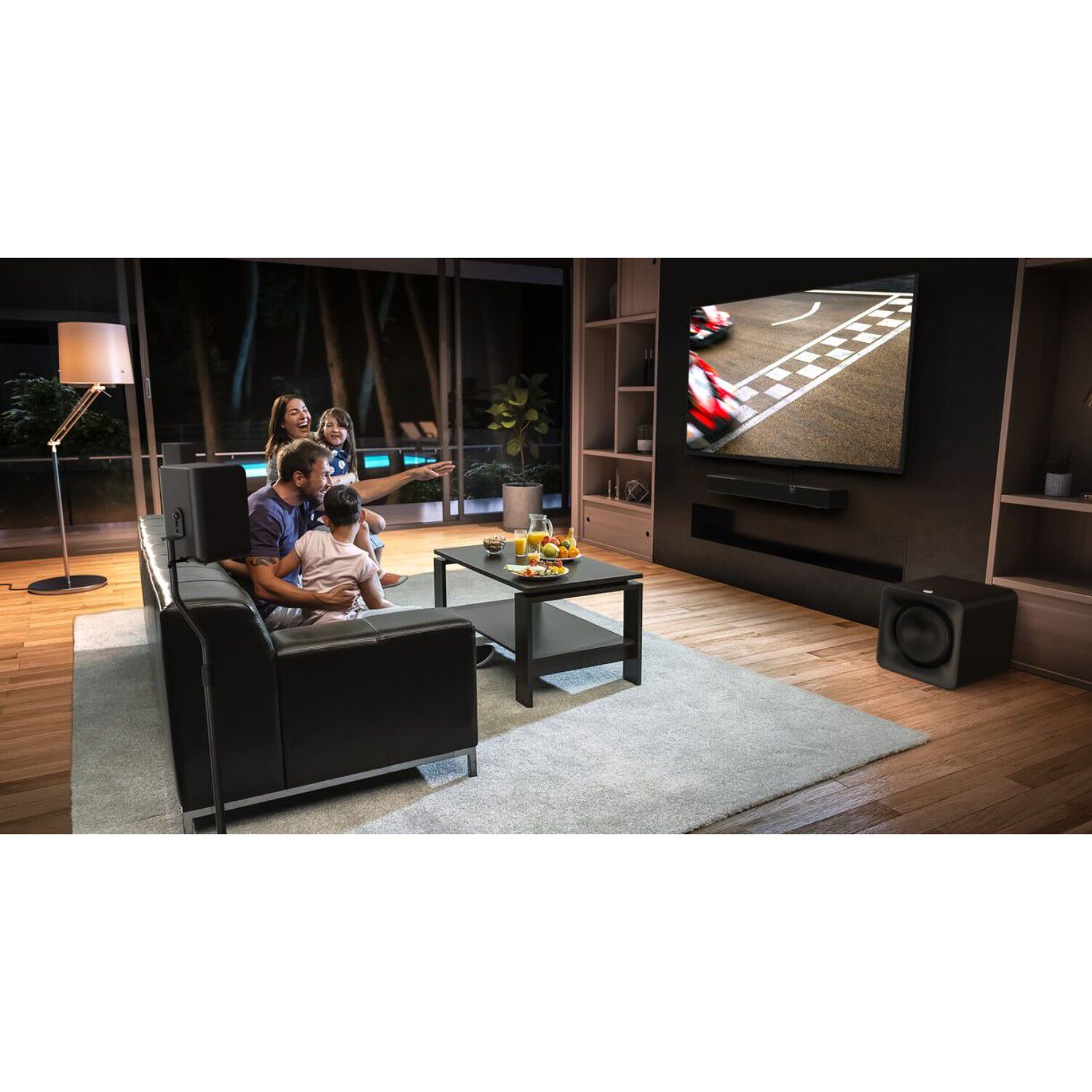 Parlantes Flexus Surr 100 Wireless Surround Klipsch Negro image number 8.0