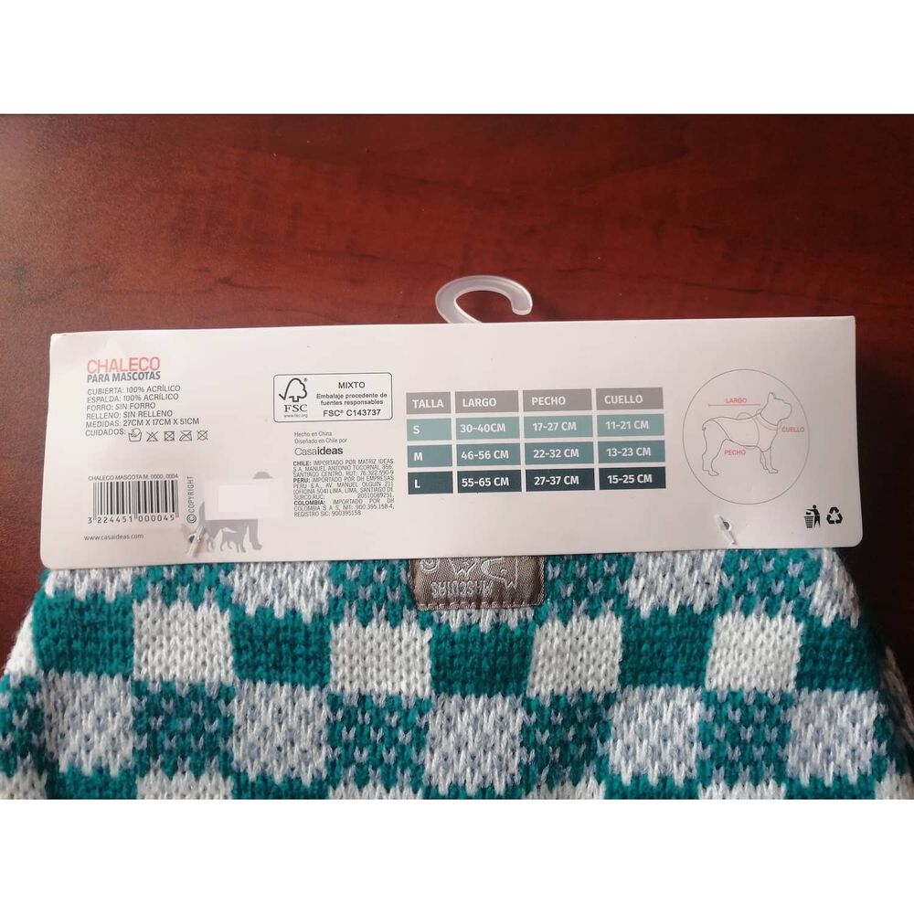 Chaleco Talla M Para Perros Invierno (talla &Uacute;nica) image number 4.0