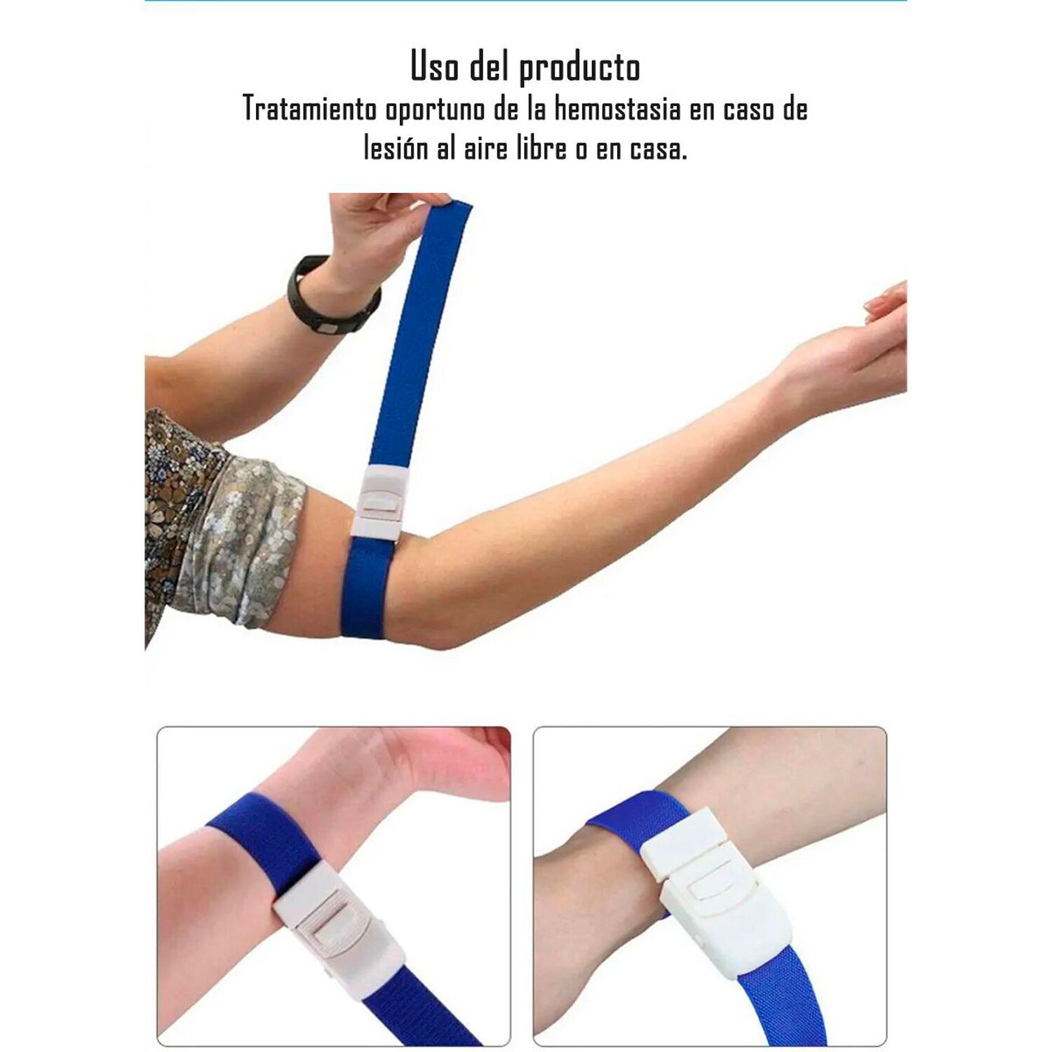 Ligadura Toma De Muestras Adulto Oneder Azul image number 2.0