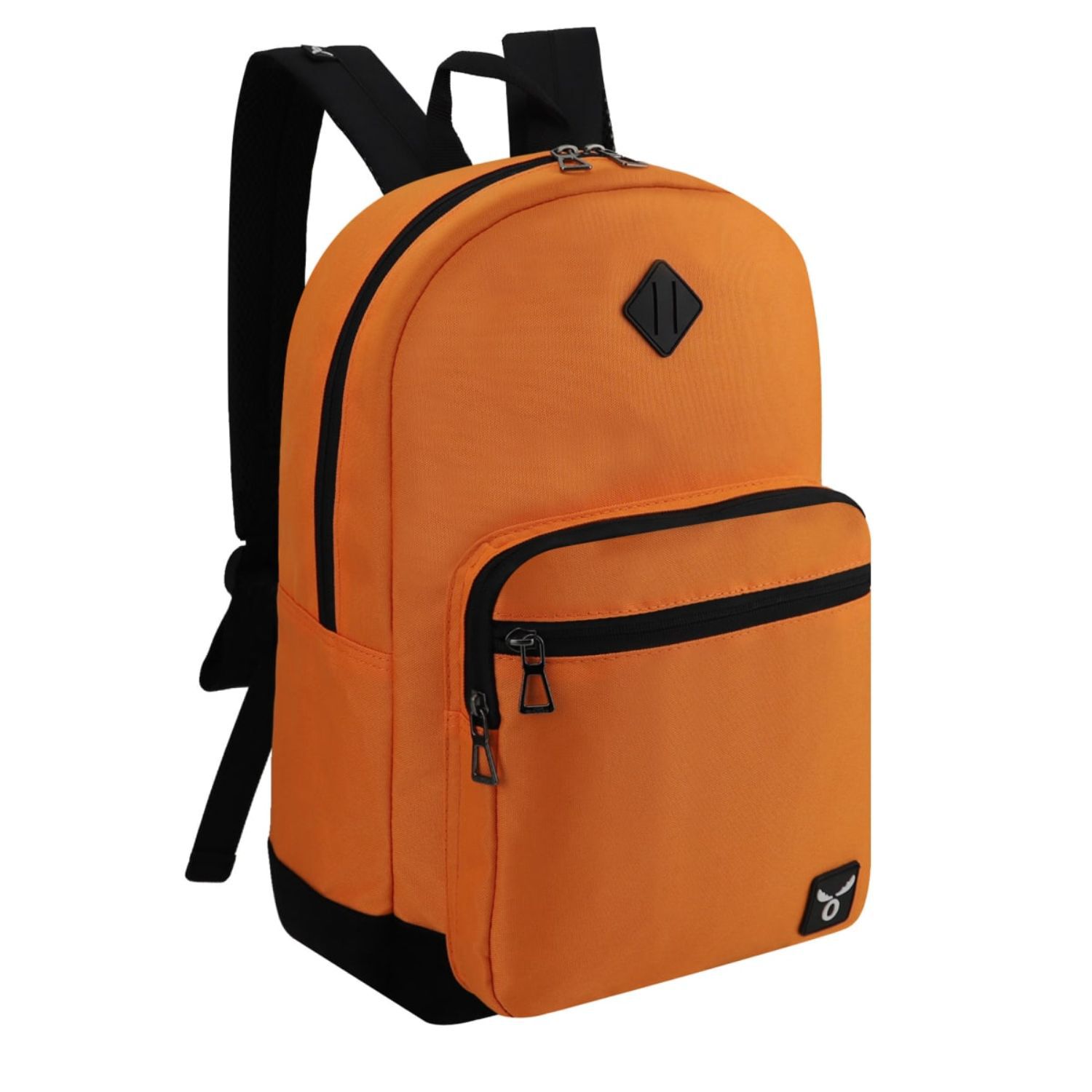 Mochila Escolar Juvenil Impermeable Naranja Compartimentos image number 1.0