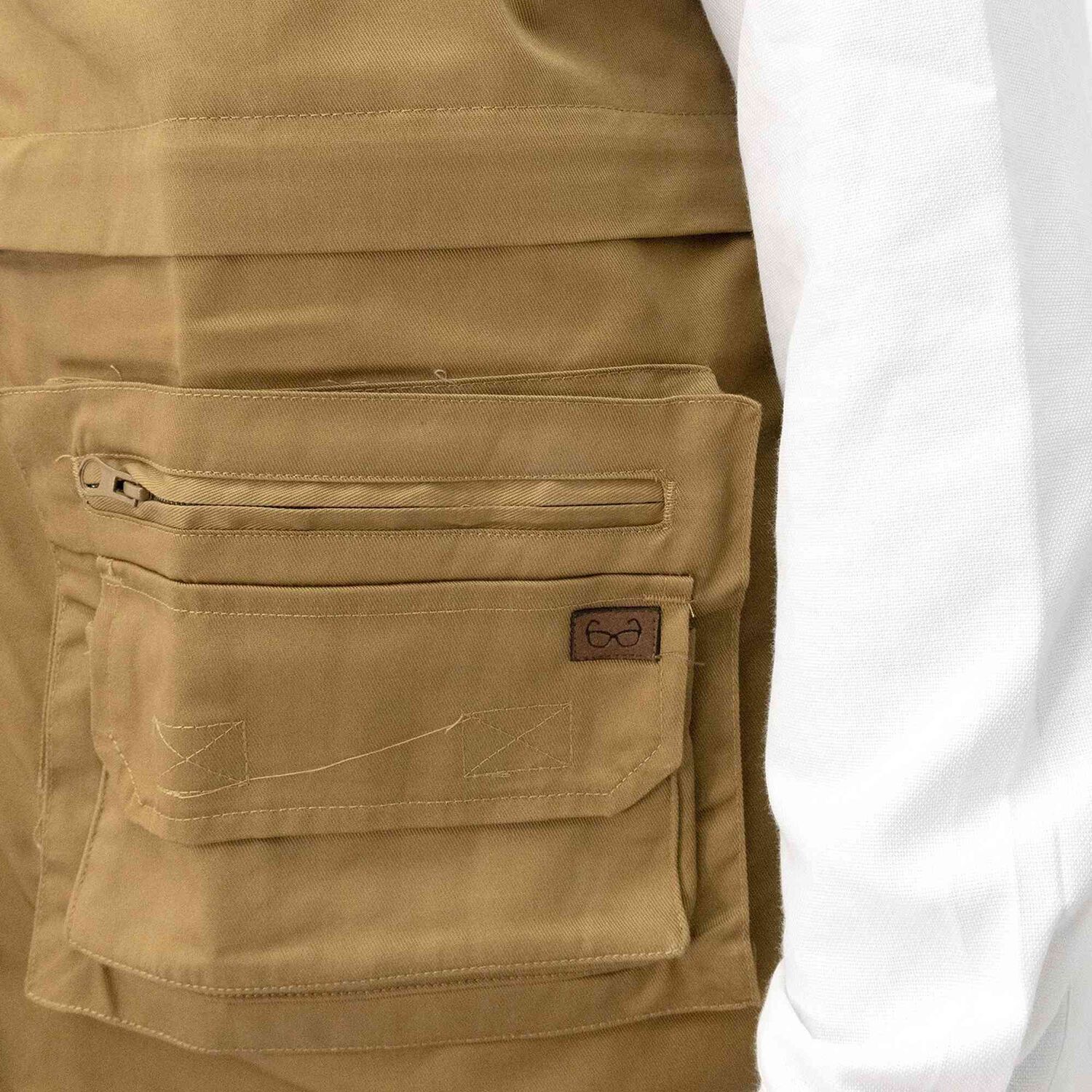 Chaleco Ge&oacute;logo Gabardina Quebec Camel image number 5.0