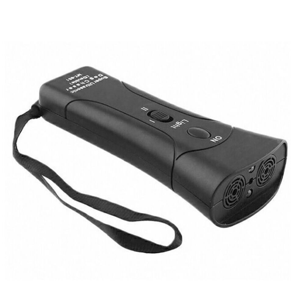 Espanta Perros Doble Bocina Potente De Entrenamiento Repelente Adiestrador Antiladridos Luz Led image number 2.0