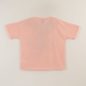 Polera Manga Corta Ni&ntilde;a Rosado Winnie & Friends Disney