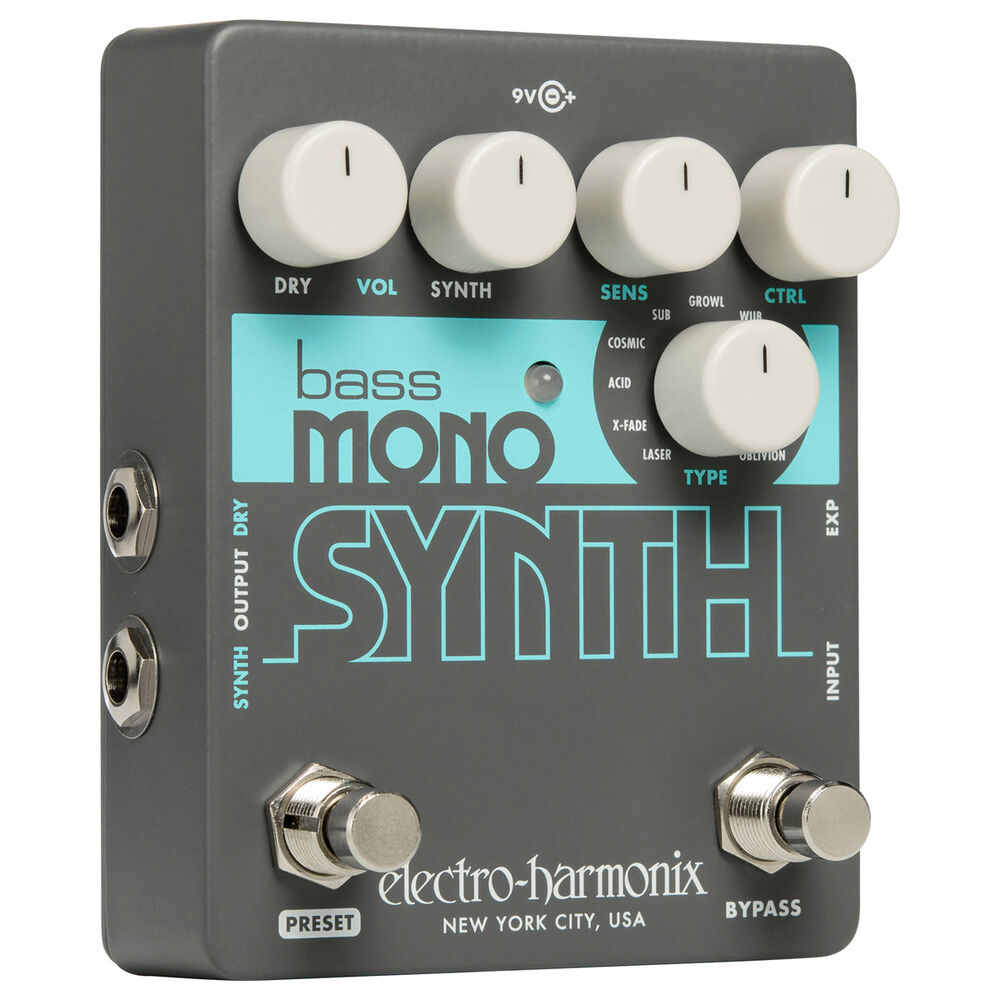 Pedal Sintetizador De Bajo Mono Synth Electro Harmonix image number 1.0
