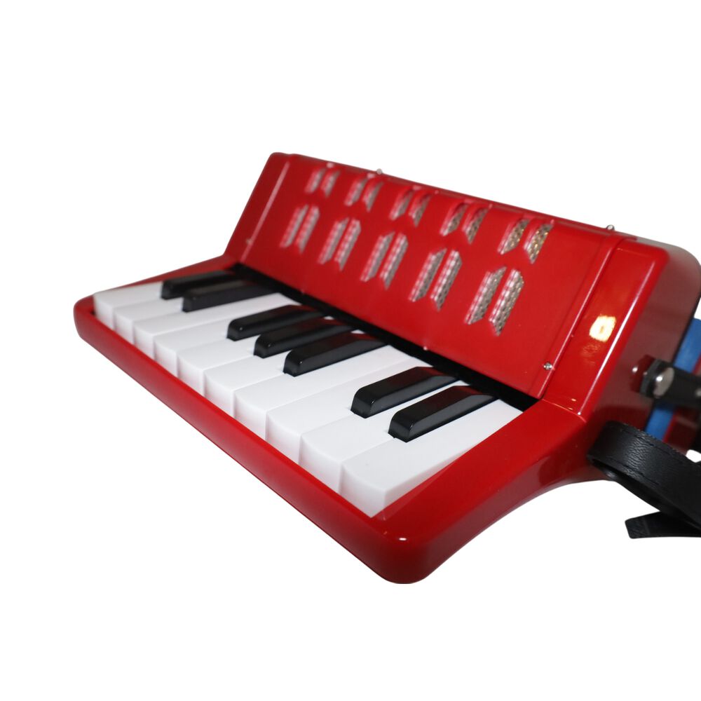 Acordeon De Plastico 17 Teclas 8 Bajos All104-1rd Allegro image number 1.0