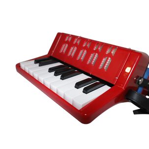 Acordeon De Plastico 17 Teclas 8 Bajos All104-1rd Allegro