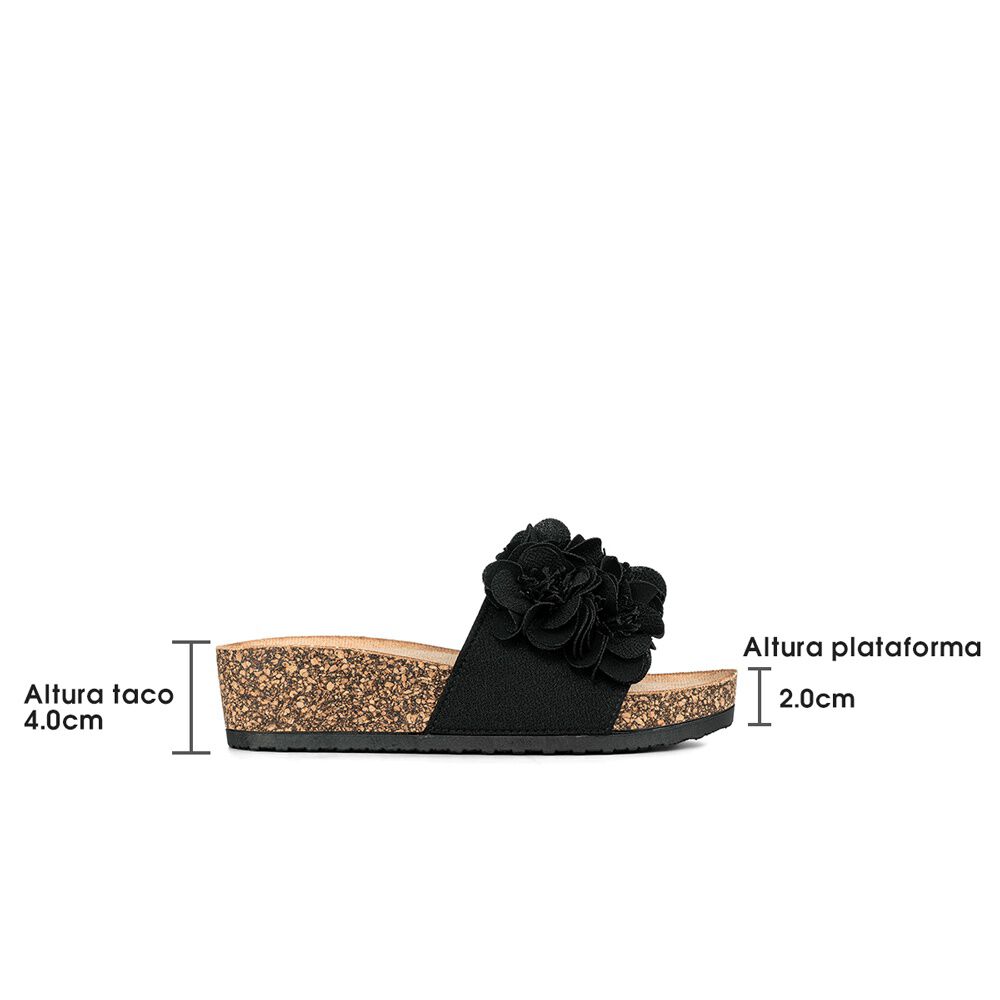 Sandalia Chala Casual Plataforma Mujer Elegante Weide Lt136 image number 4.0